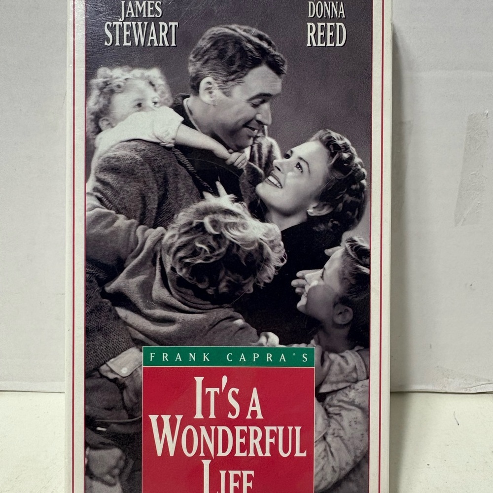 It’s A Wonderful Life Sealed VHS tape.